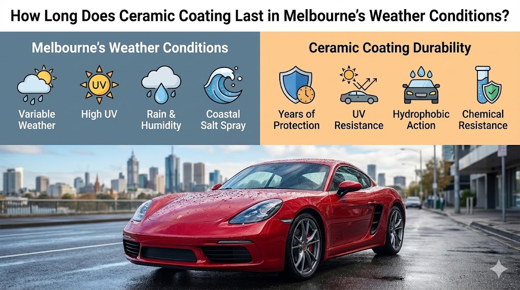 How Long Does Ceramic Coating Last in Melbourne’s Weather Conditions